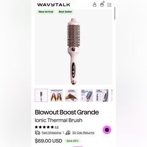 Blowout Boost Grande Hair Brush